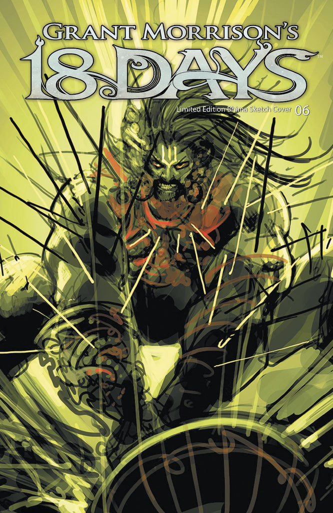 Grant Morrison's 18 Days #6 - Cover D Limited Edition Cover (Bhima Sketch Cover)