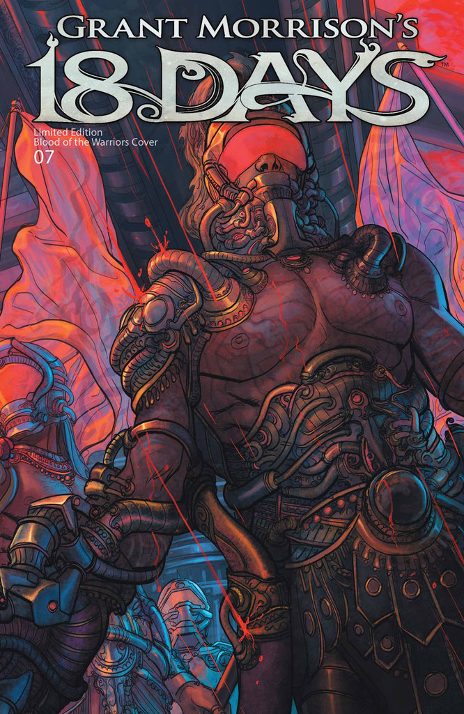 Grant Morrison's 18 Days #7 - Cover D Limited Edition Cover (Blood of the Warriors)