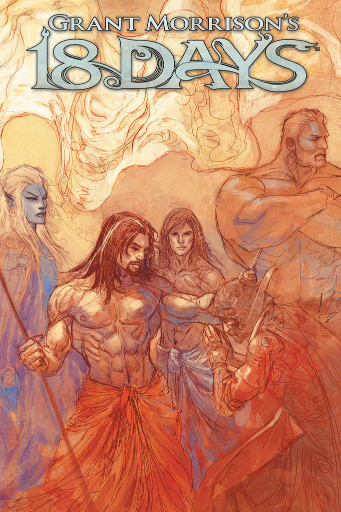 Grant Morrison's 18 Days #9 LIMITED EDITION VARIANT COVER A “HEROES & LEGENDS”