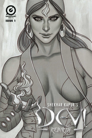 Devi: Rebirth #1 Limited Edition Pencil Sketch Cover (Jenny Frison)