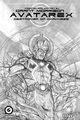 Grant Morrison's Avatarex - Destroyer of Darkness #1 Limited Edition Pencil Sketch Variant Cover (Adam C. Moore)