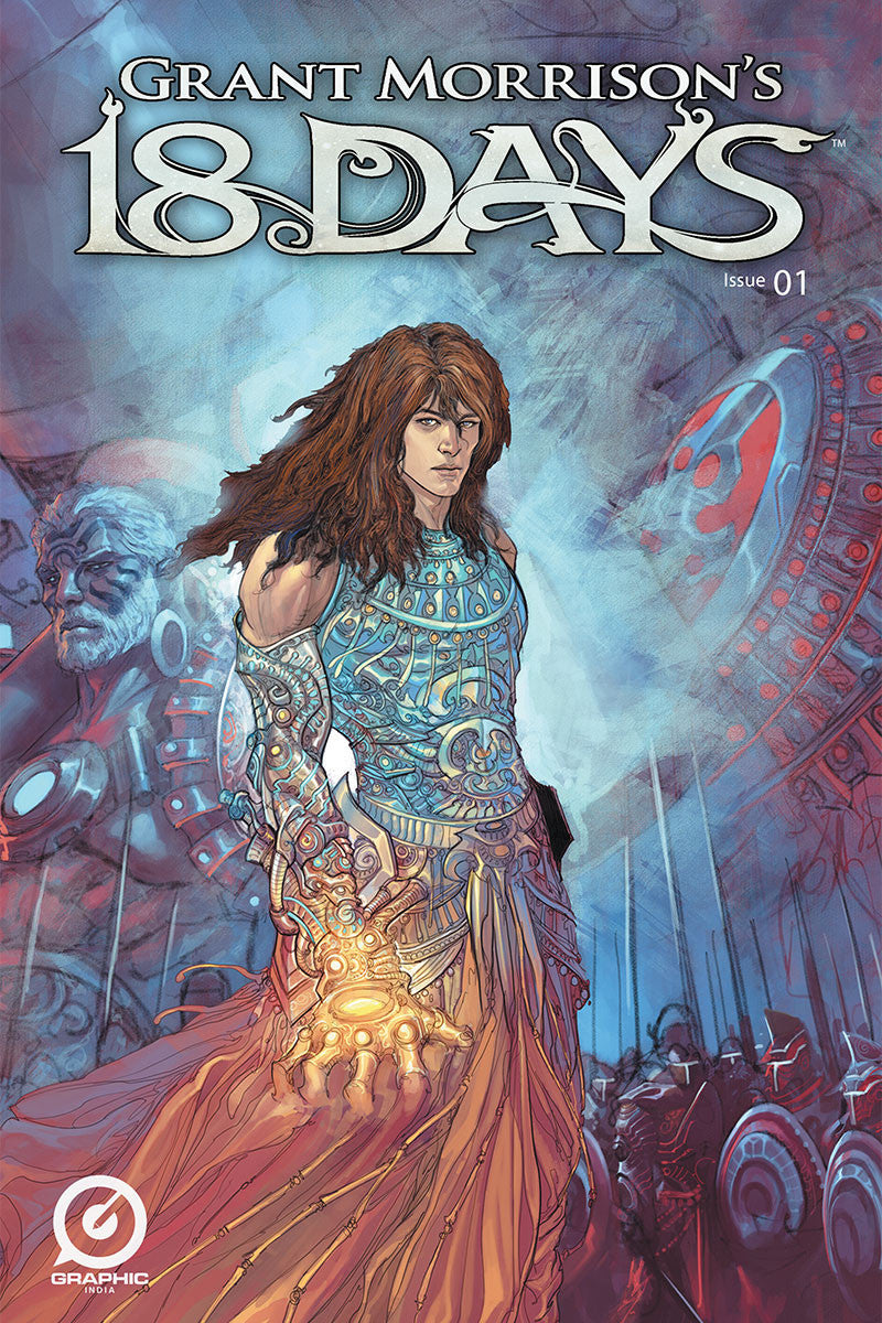 Grant Morrison 18 Days #1 Variant Cover B-Mukesh | Graphic India